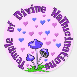 Adesivo Templo divino da alucinação