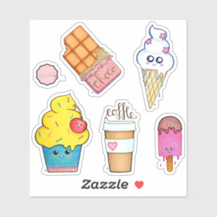 Adesivo Tempo de Deserto - Bons Testes De Cartoon