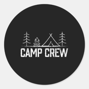 Adesivo Tendas de Equipe de Acampamento Amigos Família Hom