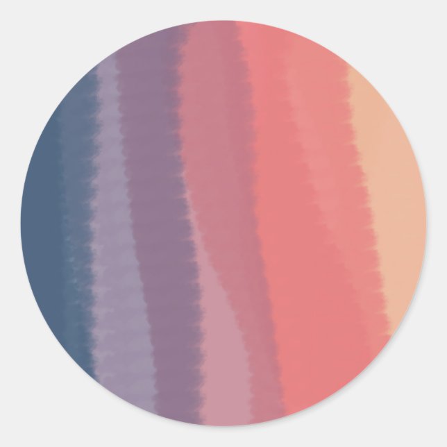 Adesivo Tendência - Cor d'água Colorida Brilhante (Frente)