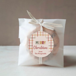 Adesivo Tendência de Natal Moderno e Personalizado