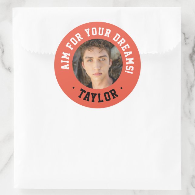 Adesivo Tendência Foto Inspiracional Red And White Sport (Bolsa)