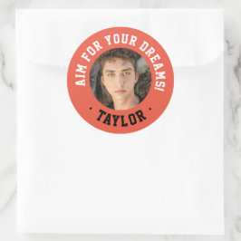 Adesivo Tendência Foto Inspiracional Red And White Sport