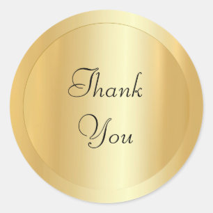 Adesivo Tendência Moderna Dourada e Elegante de Script Ma