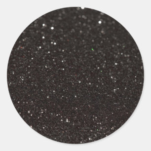 Adesivo Tendência Personalizada da Glitter Preta