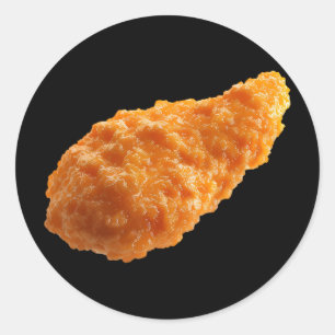 Adesivo Tender de Frango Crocante Amante de Nuggets de Com
