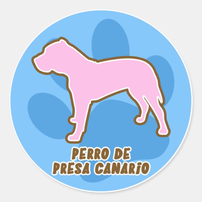 Adesivo Tendy Perro de Presa Canario Stickers (Frente)