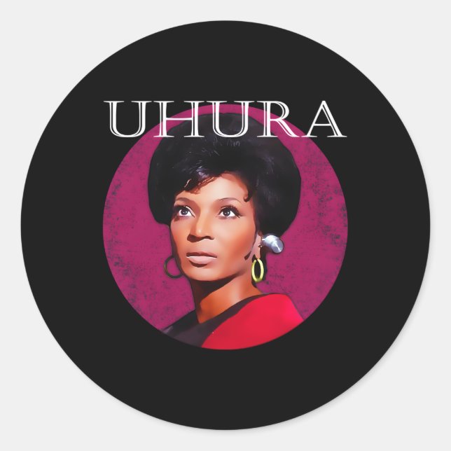 Adesivo Tenente Uhura Rip Tenente Uhura Rip Lt Uhura (Frente)