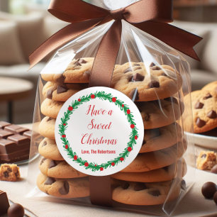 Adesivo Tenha um bom Natal, Holiday Treat