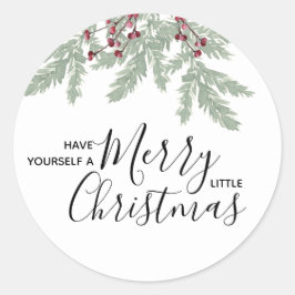 Adesivo Tenha um Feliz Natal Sticker