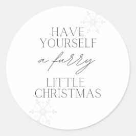 Adesivo Tenha um Natal para você mesmo