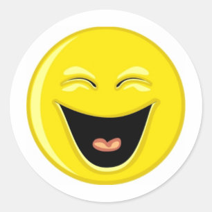 Adesivo Tenha uma cara do riso