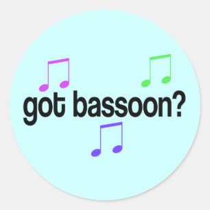 Adesivo Tenho Bassoon