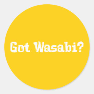Adesivo Tenho presentes de Wasabi