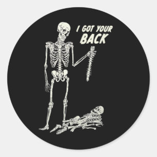 Adesivo Tenho Seu Esqueleto De Halloween De Ck Sarcástico