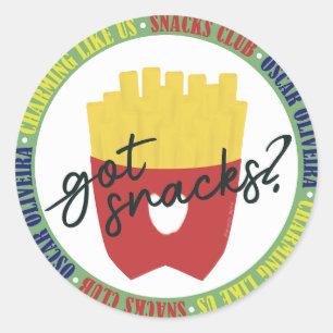 Adesivo Tenho Snacks - AC