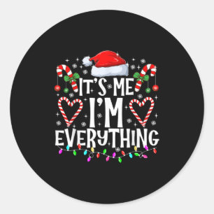Adesivo Tenho tudo que quero no Natal, sou eu