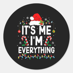 Adesivo Tenho tudo que quero no Natal, sou eu
