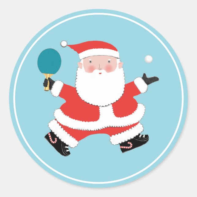 Adesivo Tênis de Mesa Natal (Frente)