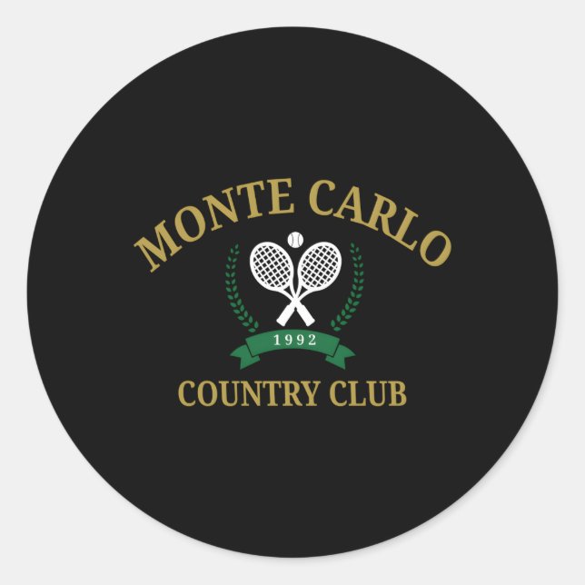 Adesivo Tênis do Clube Monte Carlo (Frente)