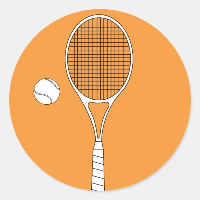 Adesivo Tênis Racket e Ball Stickers (Frente)
