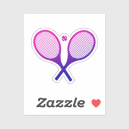 Adesivo Tênis Rackets Magenta para Mão Roxa