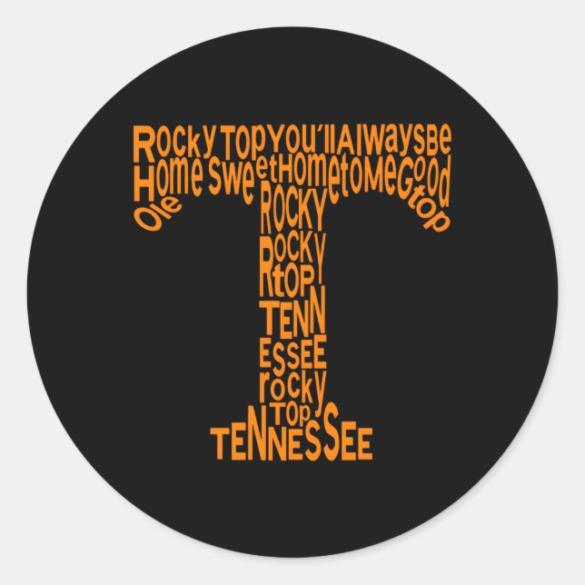 Adesivo Tennessee Home Sweet Home Tennessee Sport (Frente)