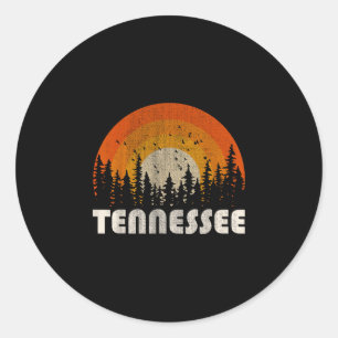 Adesivo Tennessee - natureza engraçada vintage caminhadas
