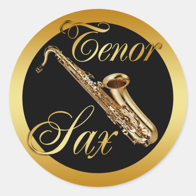 ADESIVO TENOR SAX (Frente)