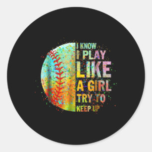 Adesivo Tento Continuar Com O Softball Ns