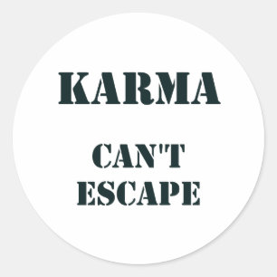 Adesivo Teoria da lei de Karma Índia Ásia Linda motivacion