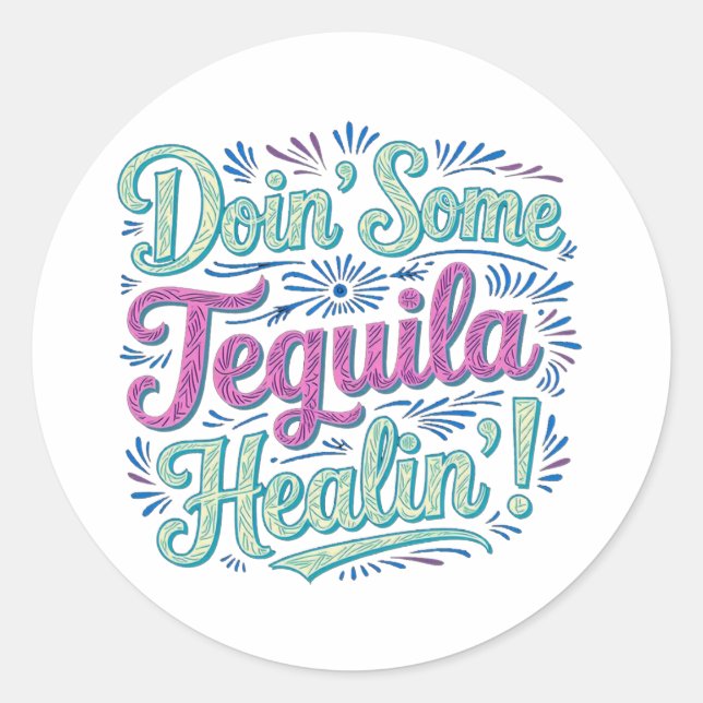 Adesivo Tequila Healing II (Frente)