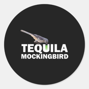 Adesivo Tequila Mockingbird T Shirt Engraçado Tail Pun Gif