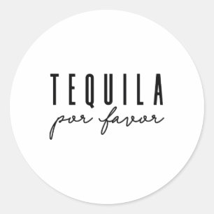Adesivo Tequila Por Favor Partido Engraçado Cinco Bebendos
