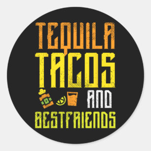 Adesivo Tequila Tacos Bestamigos Funny Cinco De Mayo Drin