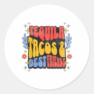 Adesivo Tequila Tacos Melhores Amigos Cinco de Mayo Tacos