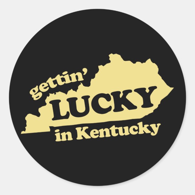Adesivo ter sorte em kentucky (Frente)
