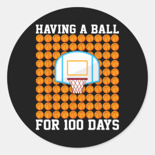 Adesivo Ter Um Byll Por 100 Dias Na Escola Bysketbyll 100º