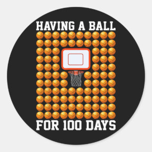 Adesivo Ter Um Byll Por 100 Dias Na Escola Bysketbyll 100º