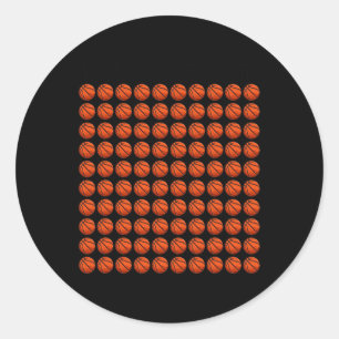 Adesivo Ter uma bola por 100 dias Meninos Basquete 100 dia