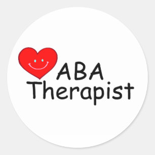 Adesivo Terapeuta do ABA (coração)