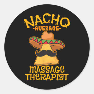 Adesivo Terapeuta Mágico Nacho Médio Meuse Cinco De Mayo P