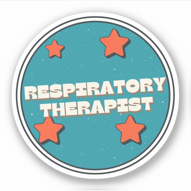 Adesivo Terapeuta Respiratório (Frente)