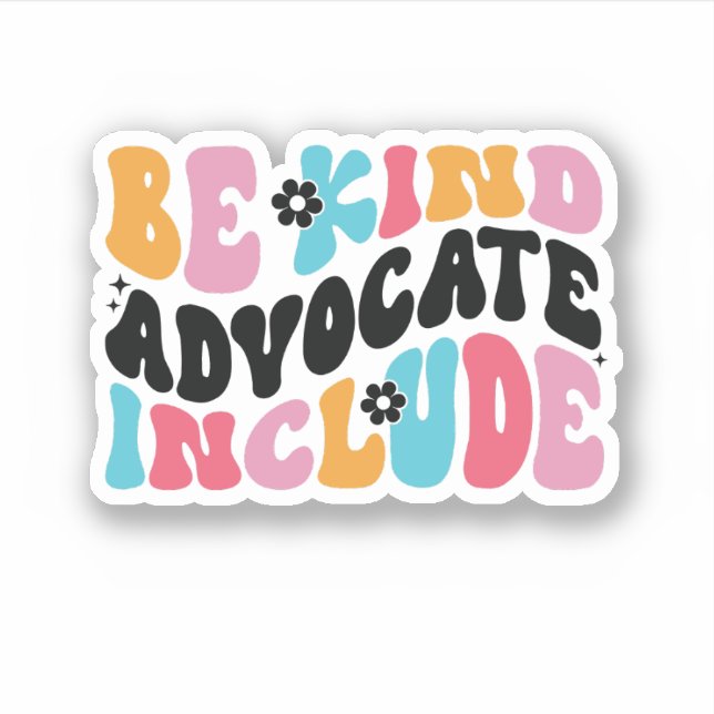 Adesivo Terapêutica com ABA, Consciência do Autismo, TDAH (Frente)