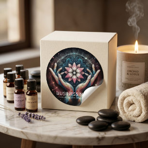 Adesivo Terapêutica de Massagem Terapia Mãos Energia Spa B