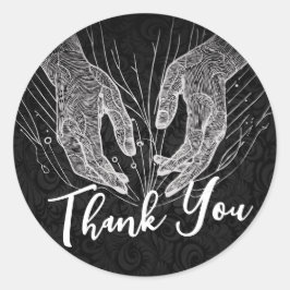 Adesivo Terapêutica de Massagem Terapia Mãos Energia Spa O