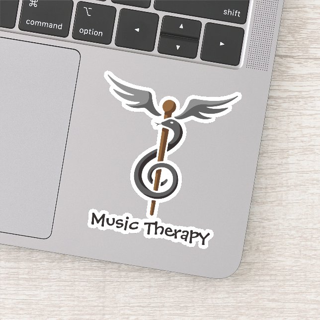 Adesivo Terapêutica Musical (Detalhe)