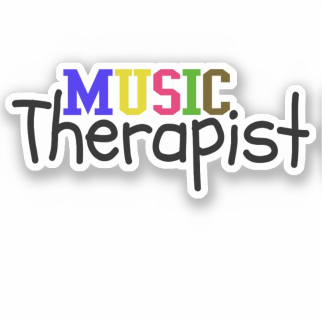 Adesivo Terapêutica Musical (Frente)