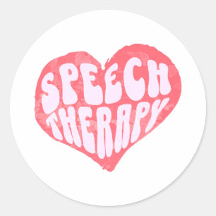 Adesivo Terapia da Fala Terapeuta da Linguagem Fala