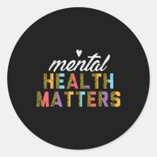 Adesivo Terapia De Sensibilização Para A Saúde Mental Mulh